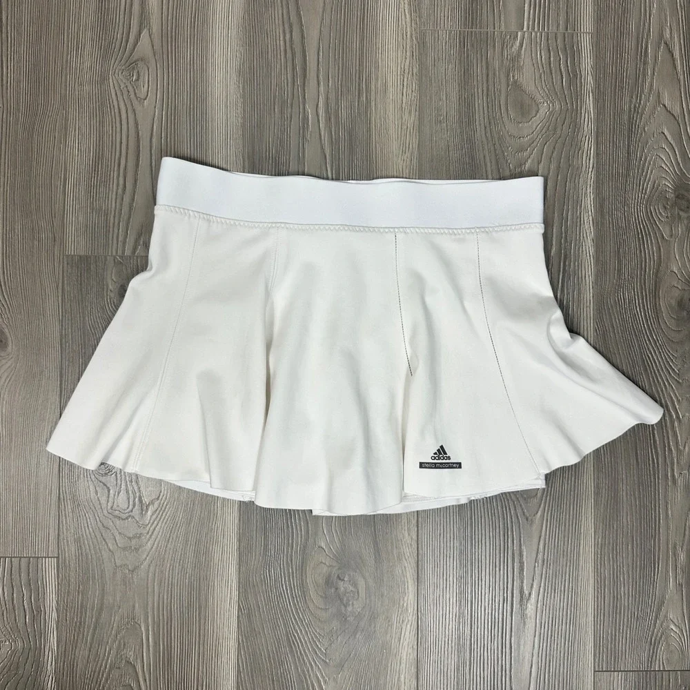 Stella McCartney x Adidas White Activewear Skort - SIZE est. L Athleisure‎